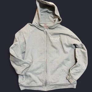 Gray (SOH) Zip-Up Hoodie